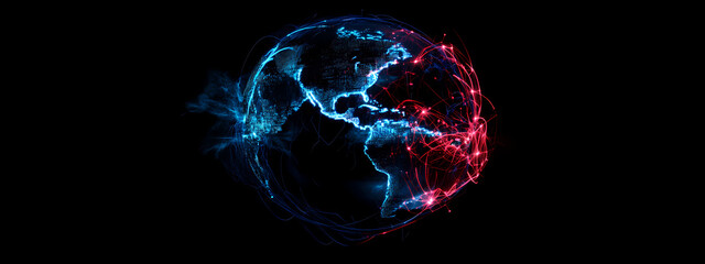 Connected Global Network in Digital Space
