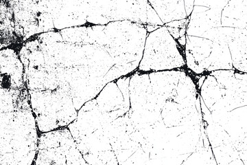 Abstract grunge texture with a cracked wall and cracks on a concrete surface