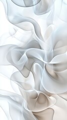 Obraz premium Abstract smoke art: An artistic rendering of billowing smoke in shades of gray and blue, creating a mesmerizing visual experience.