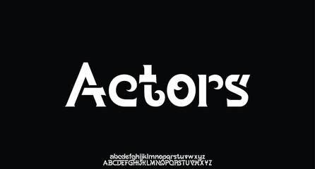 Actors, premium luxury elegant alphabet letters and numbers. Vintage wedding typography classic serif font decorative vintage retro. creative vector illustration