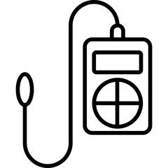Wireless Microphone Icon Vector Element