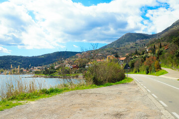 Rural area in Montenegro near Kotor.