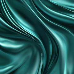 Obraz premium abstract blue silk background