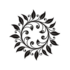 floral design element vector illustration