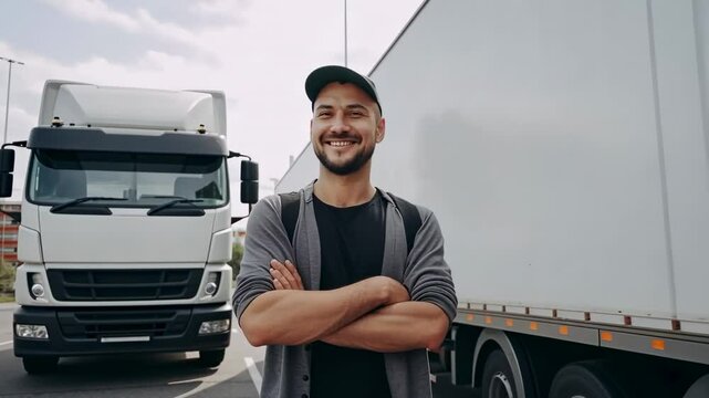 male loader, truck driver, auto mechanic, man, professional worker, transportation