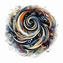 Usage Informal artwork stylized calligraphy pieces