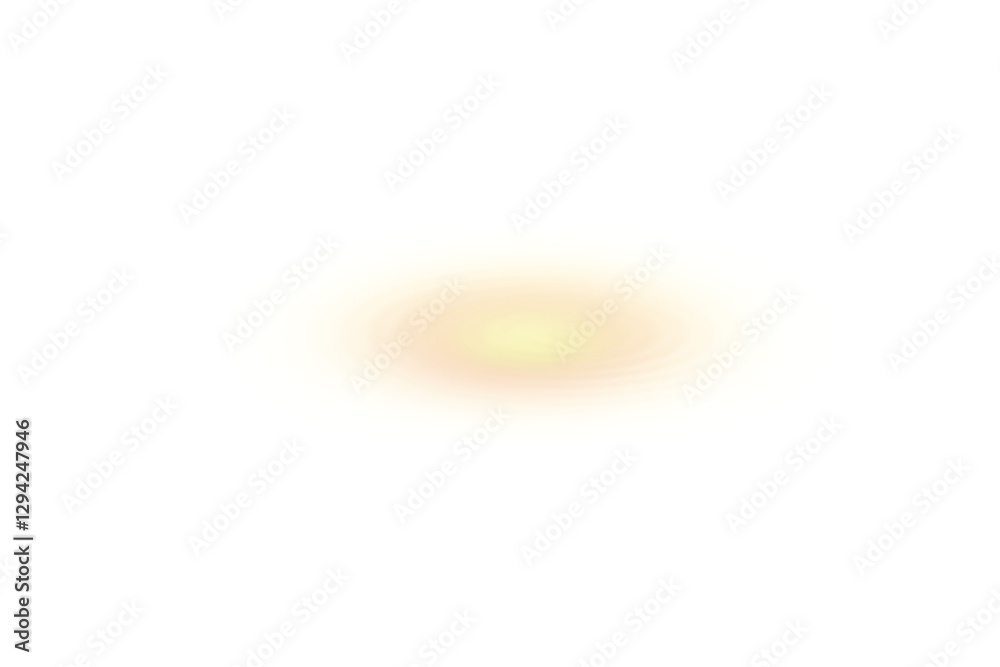 Poster golden gradient light transparent background