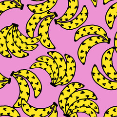 bananas seamless pattern