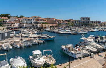 Obraz premium Sausset-les-Pins