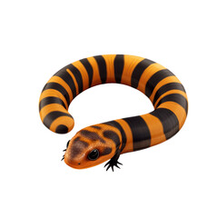Naklejka premium 3D vector icon of Rio Cauca caecilian isolated on transparency background