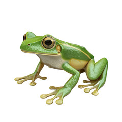 3D vector icon of Giant monkey frog isolated on transparency background