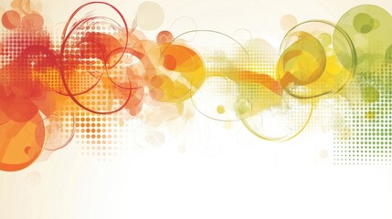 Abstract colorful shapes background design for website