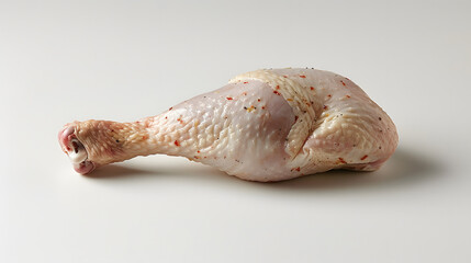 Obraz premium Raw Chicken Drumstick