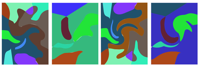 Premium Vector Vector colorful abstract psychedelic liquid and fluid background