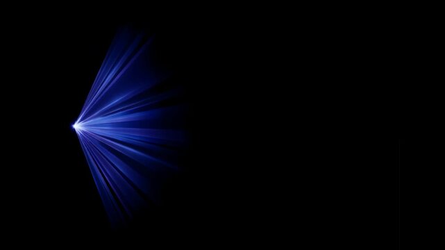 light scan effect on black background