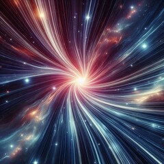 Obraz premium Star Flow Moving stellar stream