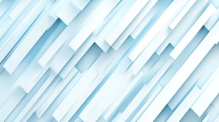 Geometric Abstraction: A minimalist composition of overlapping rectangular forms in shades of blue and white, creating a dynamic, textured surface with a modern aesthetic. 