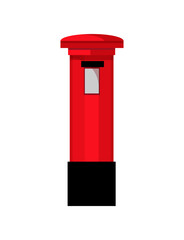 British Postbox Vector
