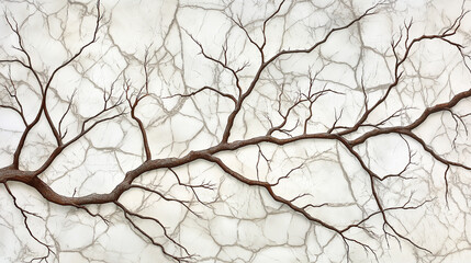 Arboreal Tapestry: An artistic portrayal of bare tree branches, intricately arranged, offering a stark contrast and minimalist aesthetic.