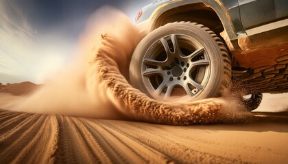 Capture the energy of off-road driving with stunning visuals.  