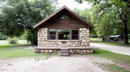 Rustic Stone Cabin in Woods, Texas Hill Country Retreat
