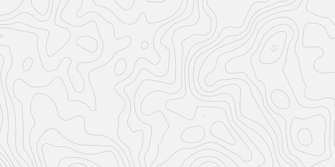 Obraz premium geographic contour mounted map discovery location background.The topo map creative discovery White wave spiral grid stripe line map topography.