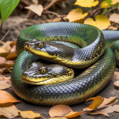 Fototapeta premium vibora , ia, realismo, animal, reptil