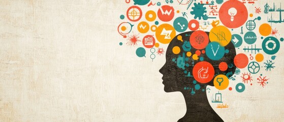 Obraz premium Lifelong Learning Infographics concept. Infographic Mapping Out Lifelong Learning Strategies for Personal and Professional Growth