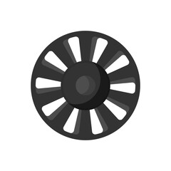 Fototapeta premium Circular Fan Design