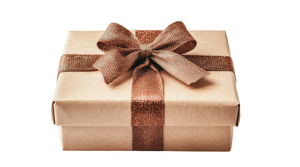 Obraz premium gift box with ribbon,gift box isolated on transparent background, Generative AI Png.