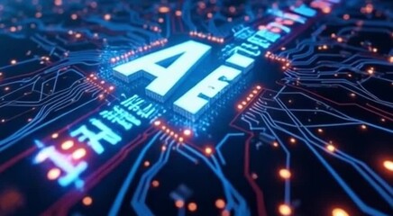 Science and artificial intelligence technology, innovation and futuristic.