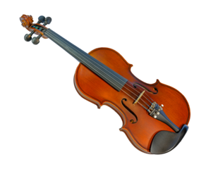 violin - fiddle  isolated on transparent or white background png photo