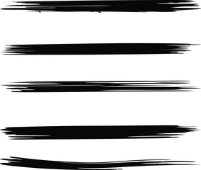 Black brush stroke background design