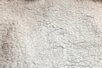 Soft fabric texture background with faux fur