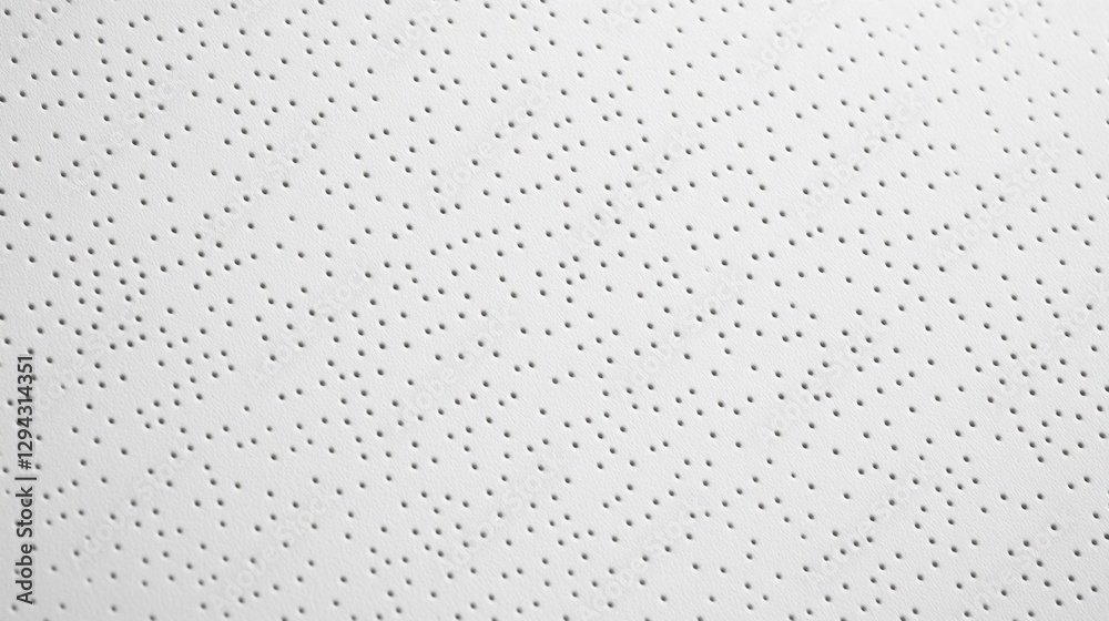 Poster Soft light filters into a tranquil room, highlighting a textured surface adorned with delicate, evenly spaced dots that create an intriguing design, inviting contemplation and calmness