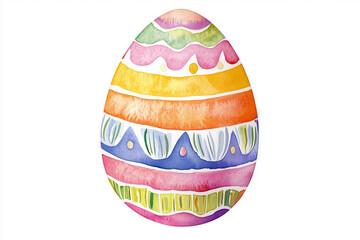 ILLUSTRATION OF EASTER, CHRISTIAN HOLIDAY, RESURRECTION OF JESUS, LOVE, PEACE AND FAITH, RABBITS AND DECORATED EGGS