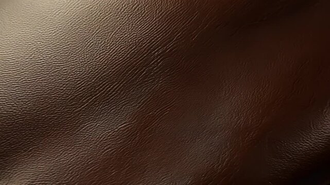 Rotation of natural leather texture background. Background for advertising the production of natural leather products such as shoes, bags, wallets