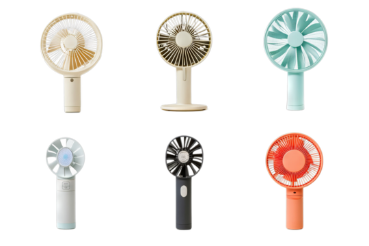 Stylish Portable Fans - Perfect for Summer