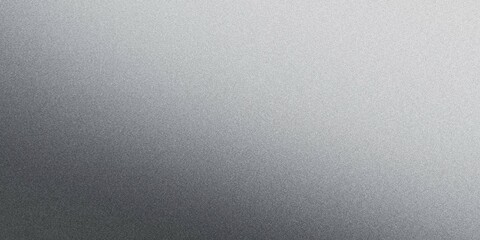 Silver Abstract Grainy Gradient Noise Texture Background with Soft Blurred Effect for Elegant Modern Digital Design