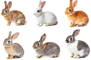 Adorable Rabbits in Various Colors