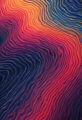 Abstract geometric pattern with vibrant gradients