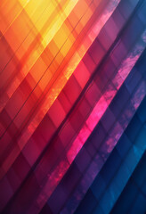 Geometric pattern with sharp lines