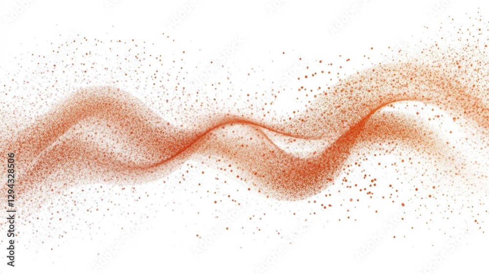 Poster swirls of delicate color flow seamlessly, creating an enchanting movement through soft, warm tones. 
