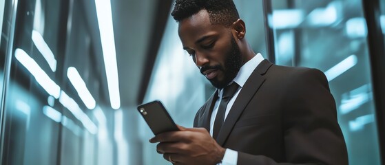 Businessman security verification technologies are essential for protecting against cyberattacks targeting businesses.