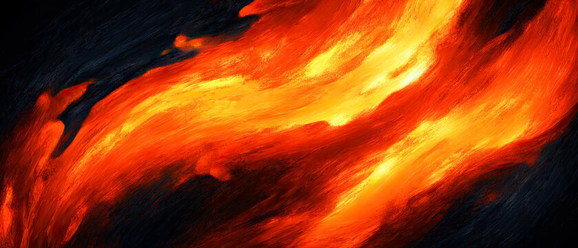 Abstract Fire Texture