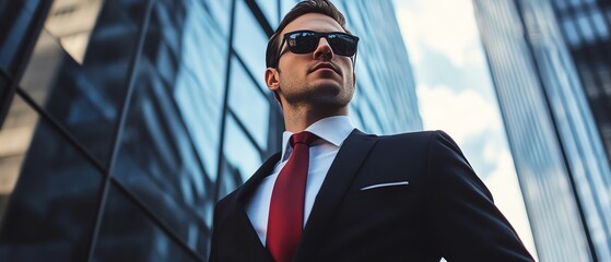 Businessman security verification tools provide an extra layer of protection for business transactions and communications.