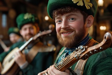 Irish pub st. Patrick's day celebration embrace music dance and community spirit