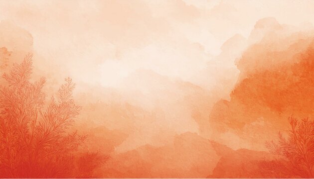 warm terracotta vintage watercolor background for instagram story