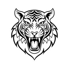 The tiger is a ferocious animal.