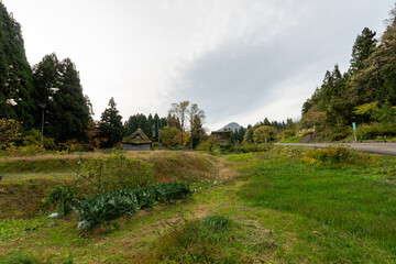 Historic old road “Salt Road” which is also a long distance hiking course and its surroundings